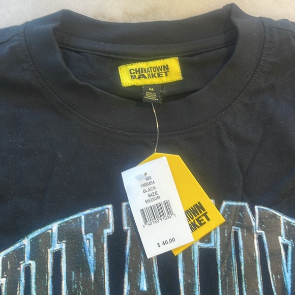 NWT CHINATOWN MARKET DOG PRINT COTTON TEE. M - Picture 2 of 7